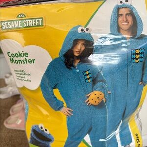 Sesame Street Blue Cookie Monster Costume
